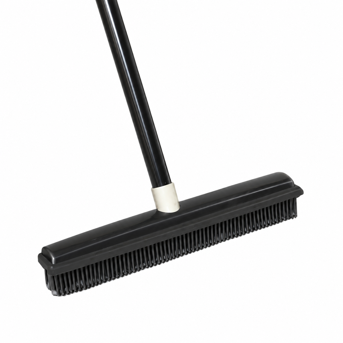 FurSweep Pet Hair Remover Broom with Carpet Rake
